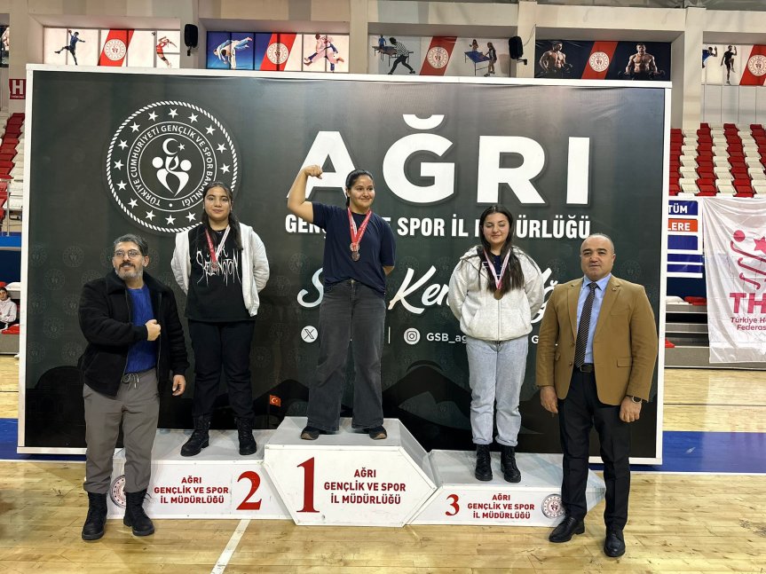 Ağrı Okul Sporları Gençler B Bilek Güreşi mahalli müsabakaları 3