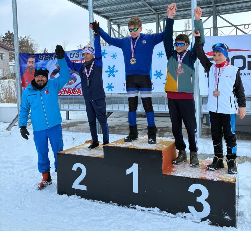 Ağrılı sporcular Erzurum