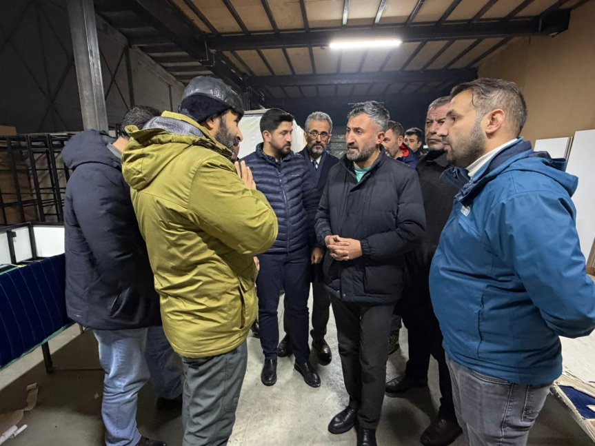 AK Parti Ağrı İl Başkanı İlhami Yıldız KOBİ Merkezi 1