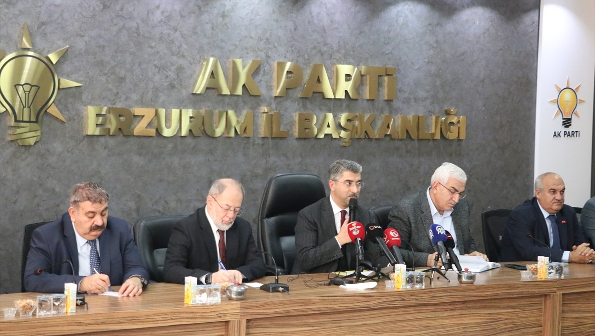 AK Parti Erzurum İl Başkanı Küçükoğlu gazetecilerle buluştu