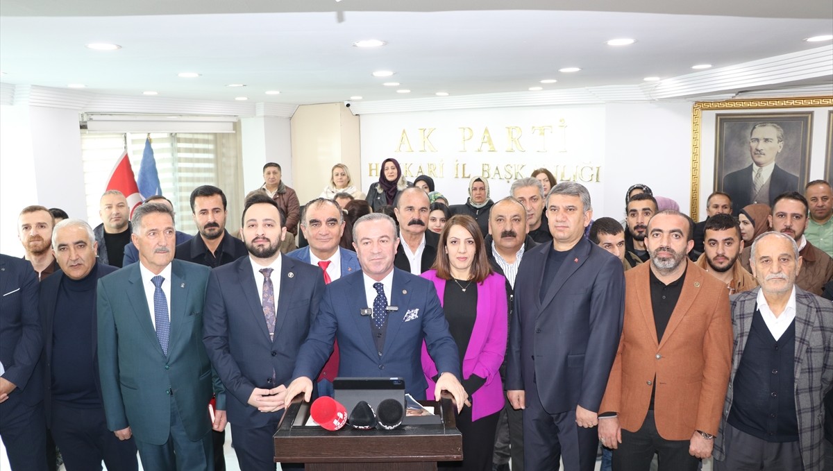 AK Parti Hakkari Başkanı Kaya