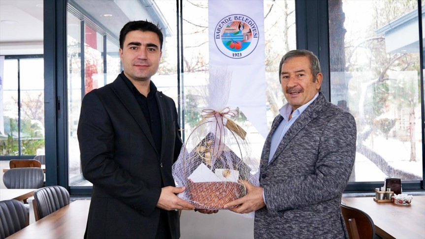 basın Bozkurt, mensuplarıyla Darende Belediye buluştu Başkanı 2