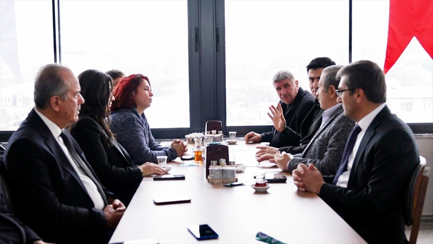 Bozkurt, basın buluştu mensuplarıyla Başkanı Belediye Darende 3