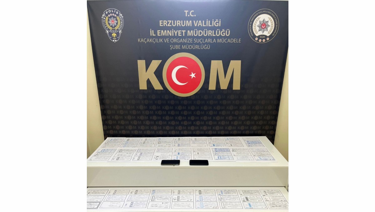 Erzurum'da tefecilik operasyonunda 2 şüpheli tutuklandı