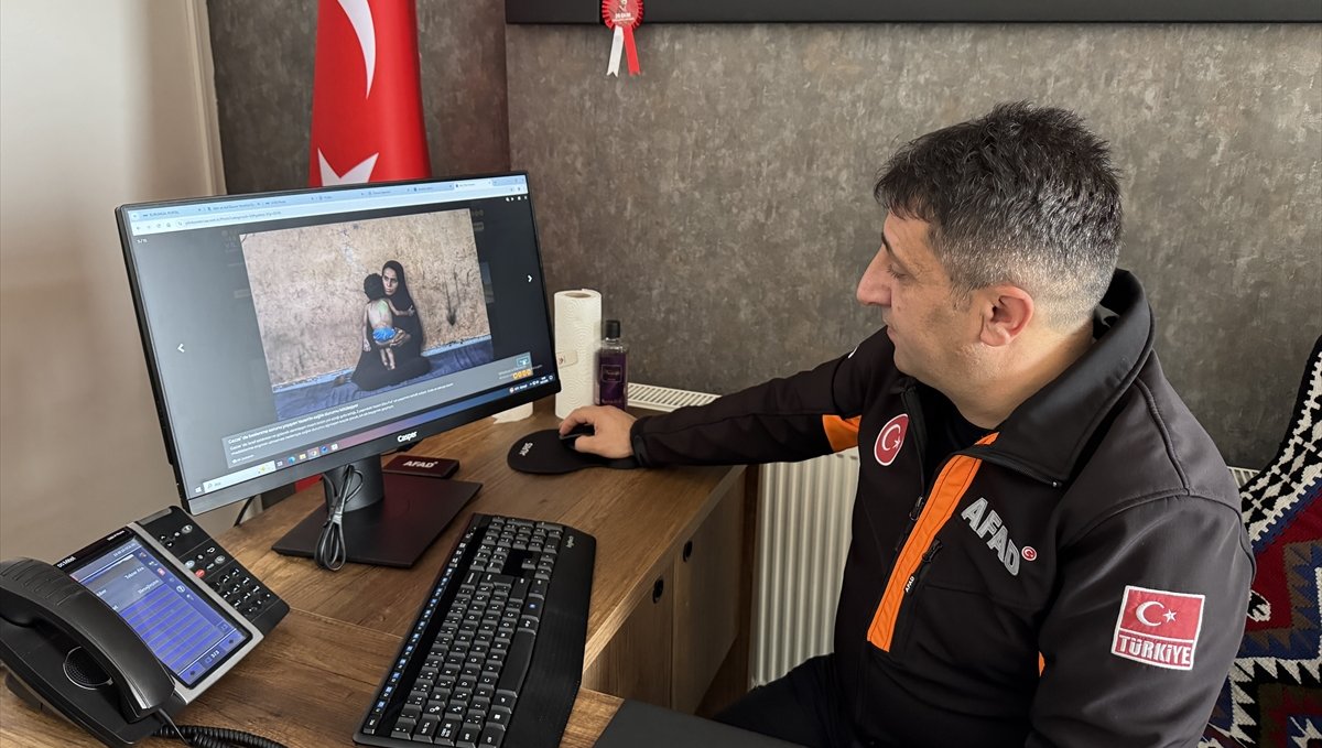 Hakkari İl Afet ve Acil Durum Müdürü Kanat, AA'nın Yılın Kareleri oylamasına katıldı