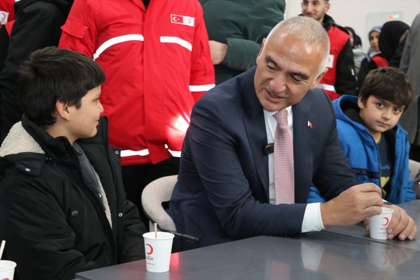 konuştu: Turizm Kültür Halk Ersoy, Kütüphanesi Bakanı Açılışı