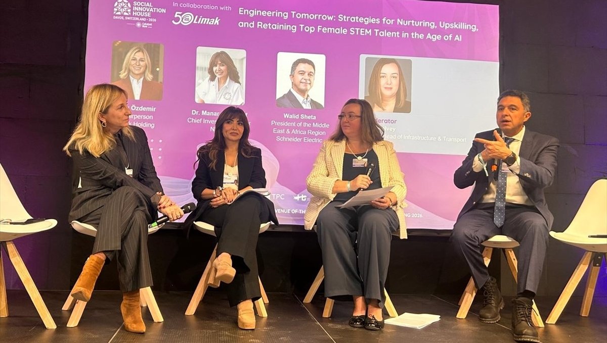 Limak Holding'in Yarını İnşa Etmek paneli Davos'ta düzenlendi