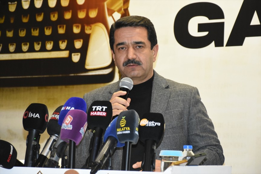 Malatya'da 10 Ocak Çalışan Gazeteciler Günü programı düzenlendi