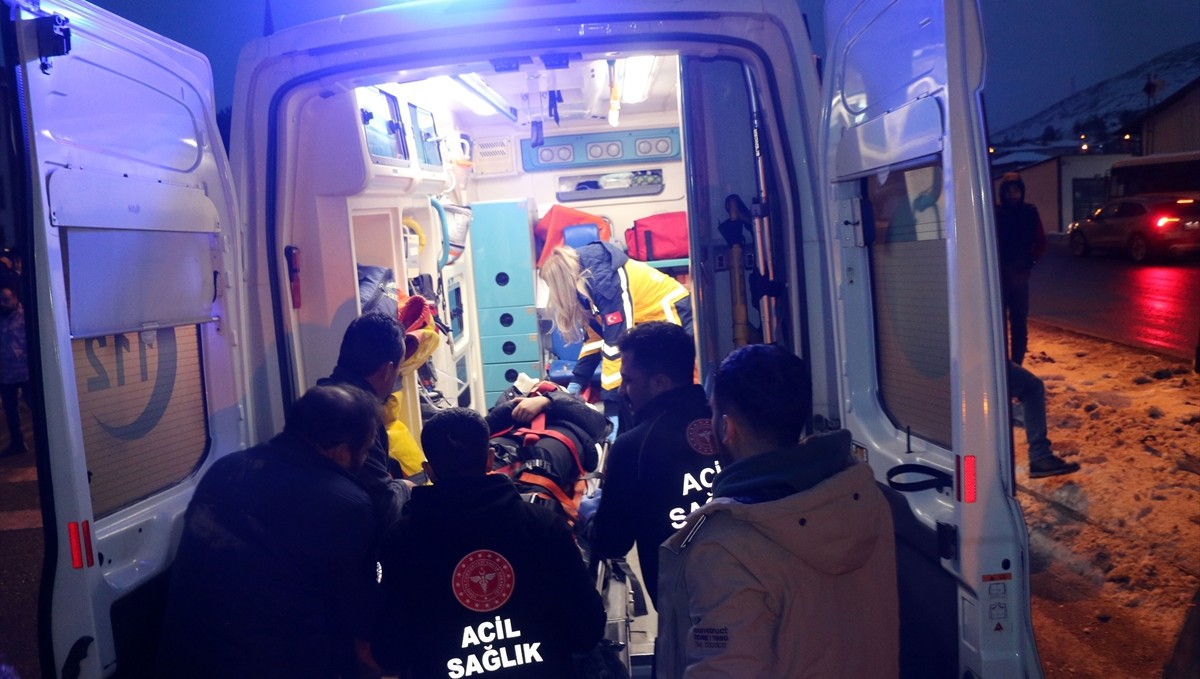 Malatya'da otomobilin çarptığı yaya yaralandı