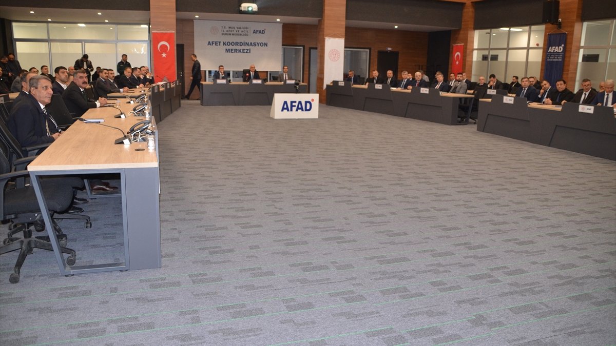 Muş'ta İl Koordinasyon Kurulu Toplantısı gerçekleştirildi