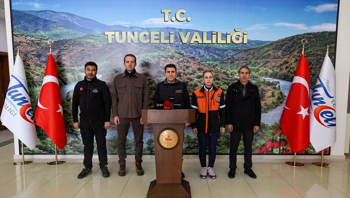 Tunceli'ye ocakta son 65 yılın en fazla karı yağdı