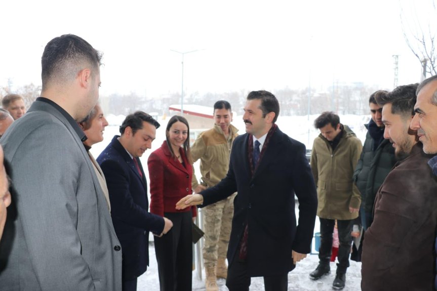 Tutak ilçe protokolü hastane 1