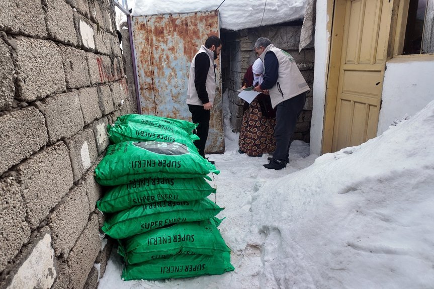Umut Kervanı gönüllüsünün Ağrı
