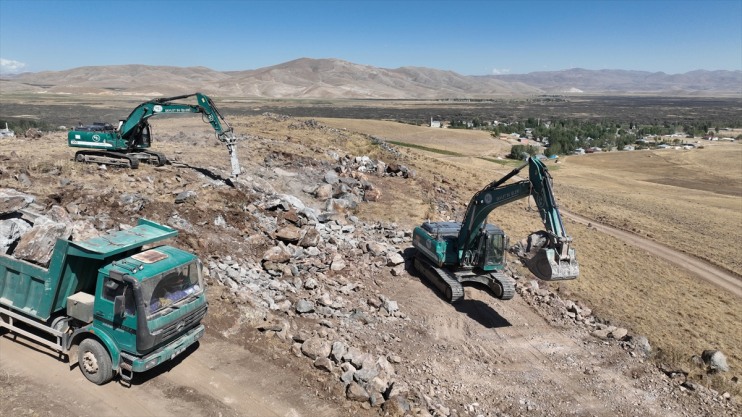 taşkın önleniyor sel yataklarına Van