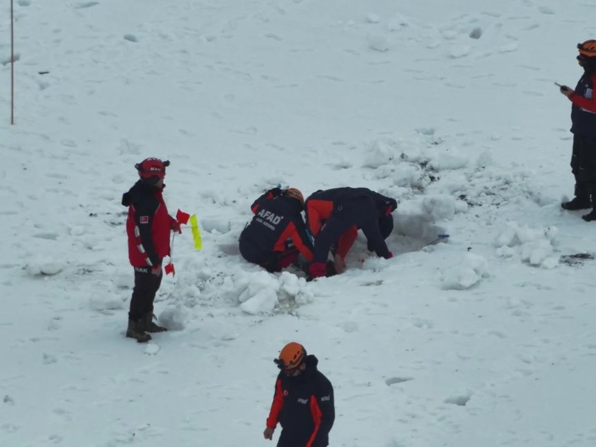 Ağrı AFAD çığ tatbikatı 2
