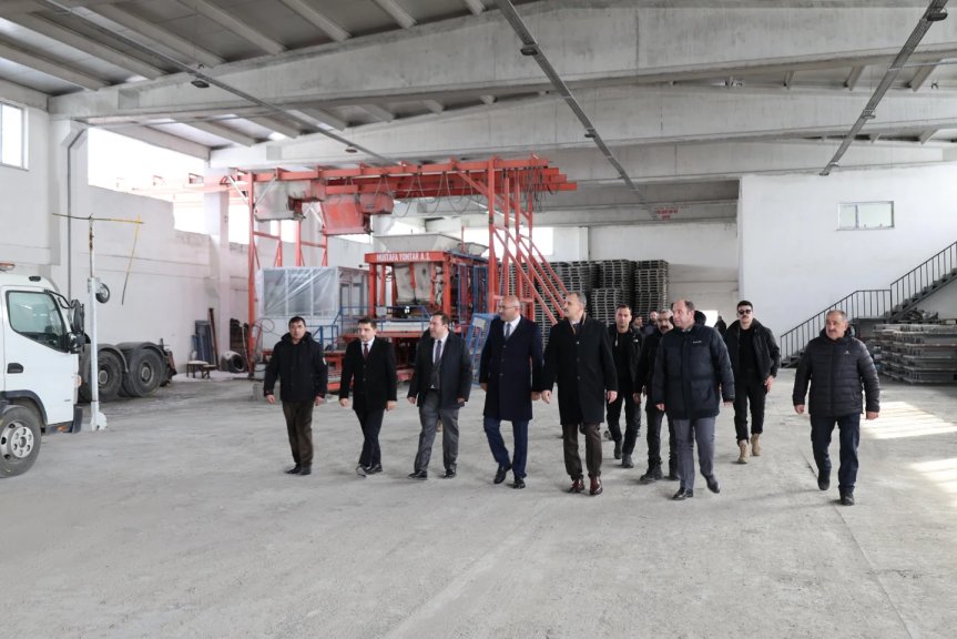 Ağrı Valisi Bozkurt, OSB ziyareti 3