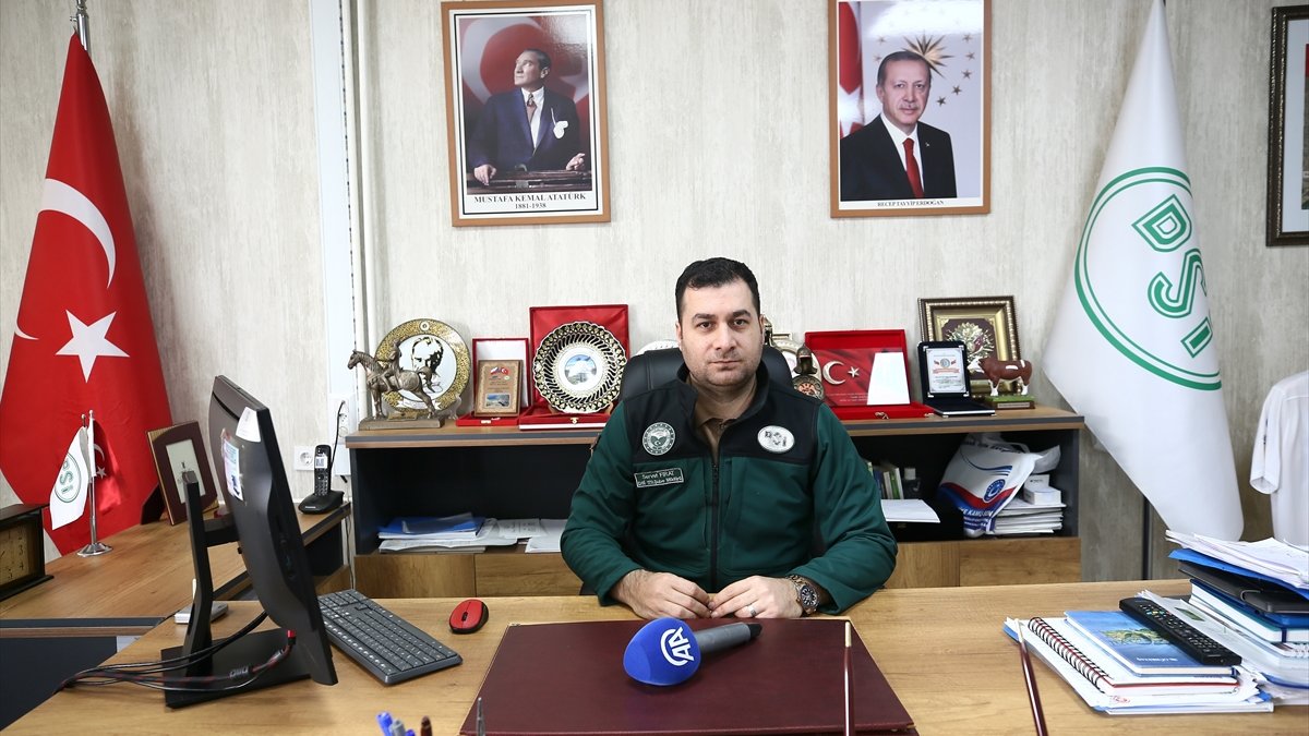 Devlet Su İşleri 172. Muş Şube Müdürü Fırat, AA'nın Yılın Kareleri oylamasına katıldı