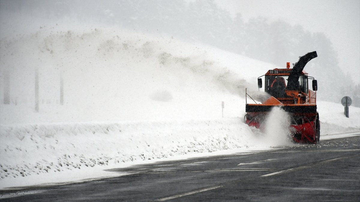 Erzurum, Kars, Ardahan, Tunceli ve Ağrı'da kar yağışı etkili oldu
