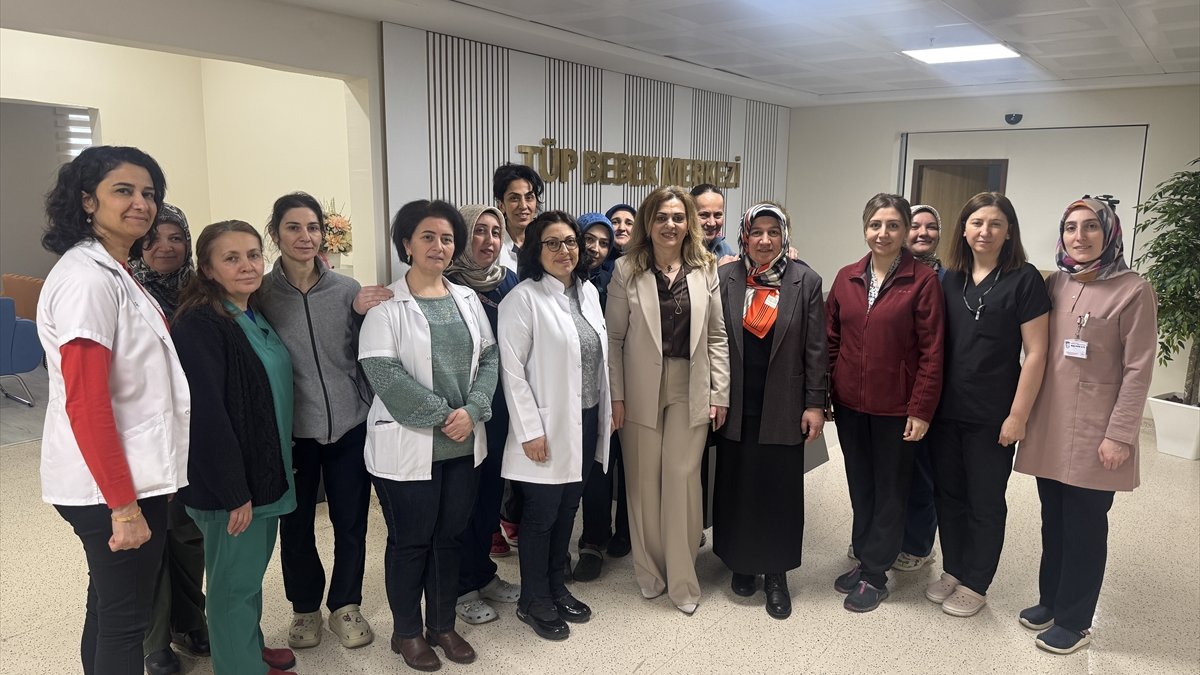 Erzurum Şehir Hastanesi'nde çocuk sahibi olamayan çiftlere umut olacak merkez açıldı