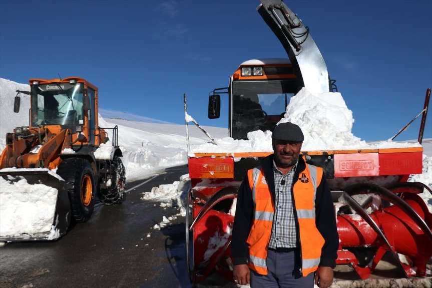 ediyor kara kaplanları, yolunda karla Kar yükseklikteki metrelerce Ağrı-Kağızman mücadele 10