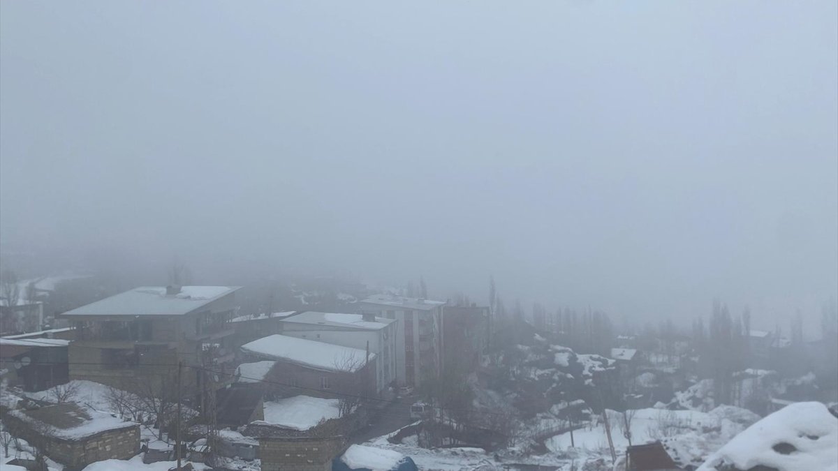 MUŞ - Kar yağışı etkili oldu