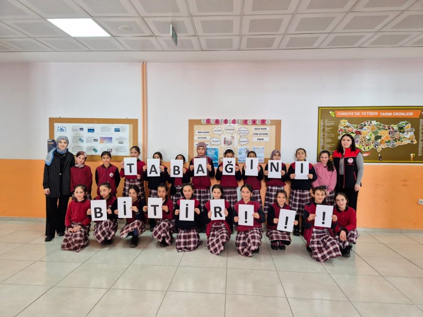 Tutak Ortaokul Öğrencilerine Gıda İsrafını Önlemeri 2