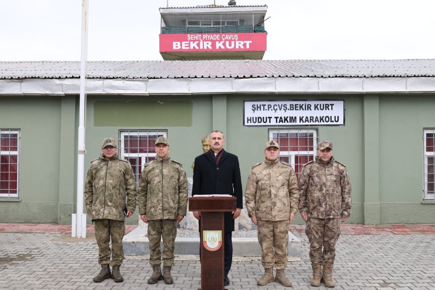 Vali Bozkurt hudut karakolunda 2