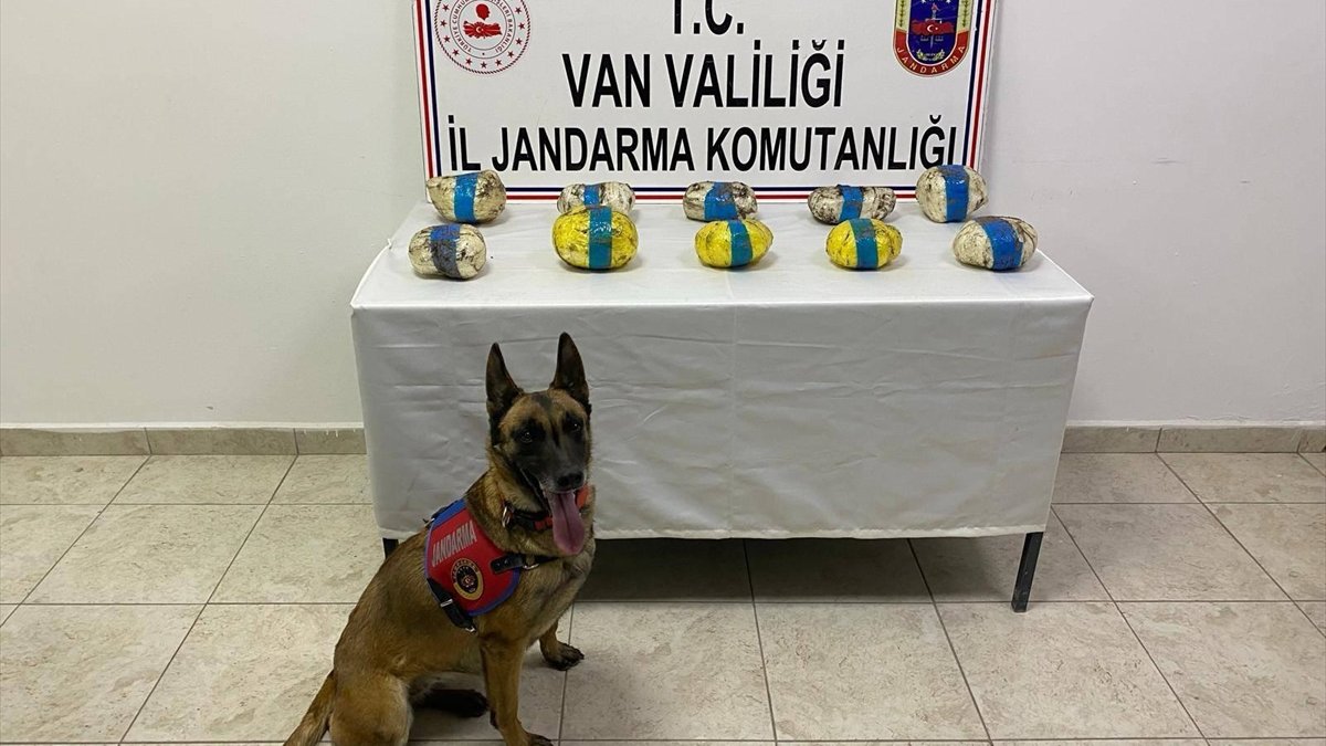 Van'da 11 kilo 373 gram uyuşturucu ele geçirildi