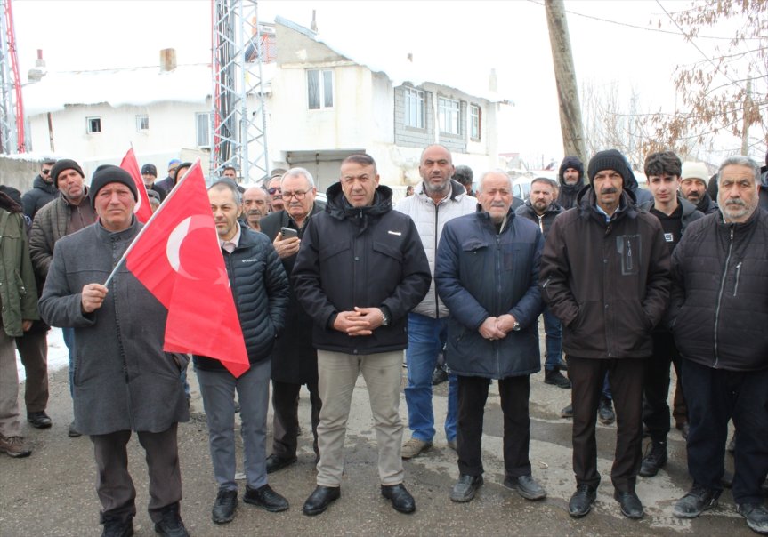 ABD ve İsrail'in İran'a saldırıları Ağrı'da protesto edildi