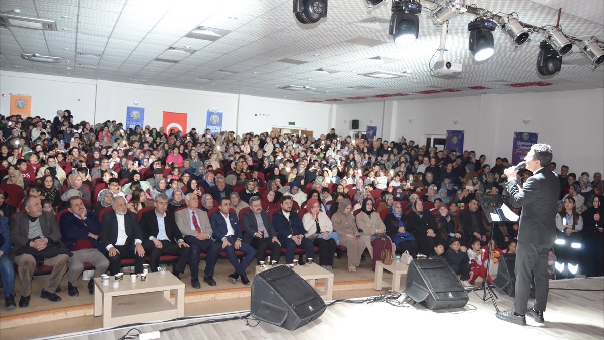 Adilcevaz'da ramazan etkinliği düzenlendi