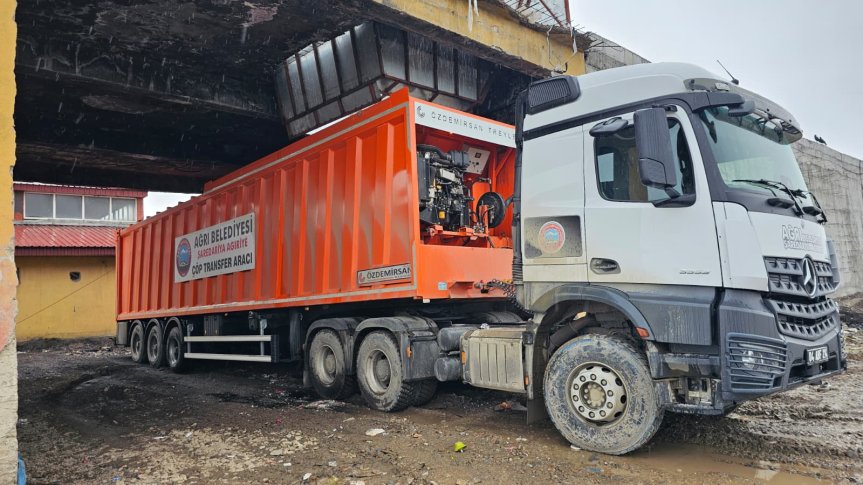 ağrı belediyesi katı atık çöp vahşi depolama 2