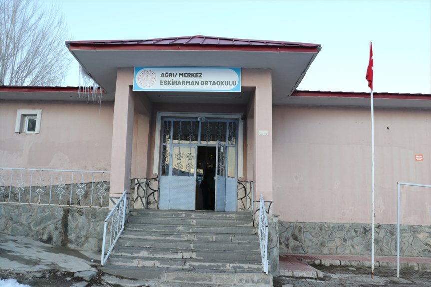 sofrası iftar hazırladı öğretmenler Ağrı