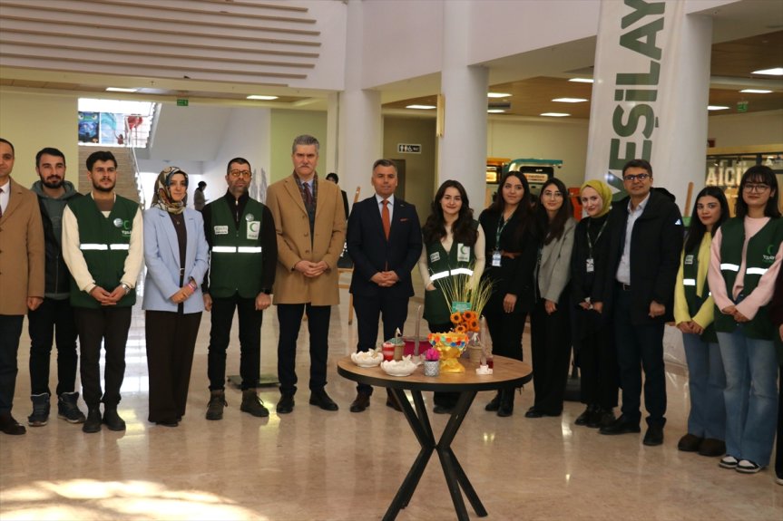 sergilendi el sanatı YEDAM eserleri Ağrı