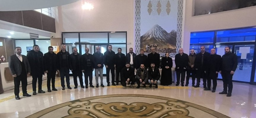 Ağrı İl Müftüsü Necati Şafak, müftülük personeliyle vedalaştı 4