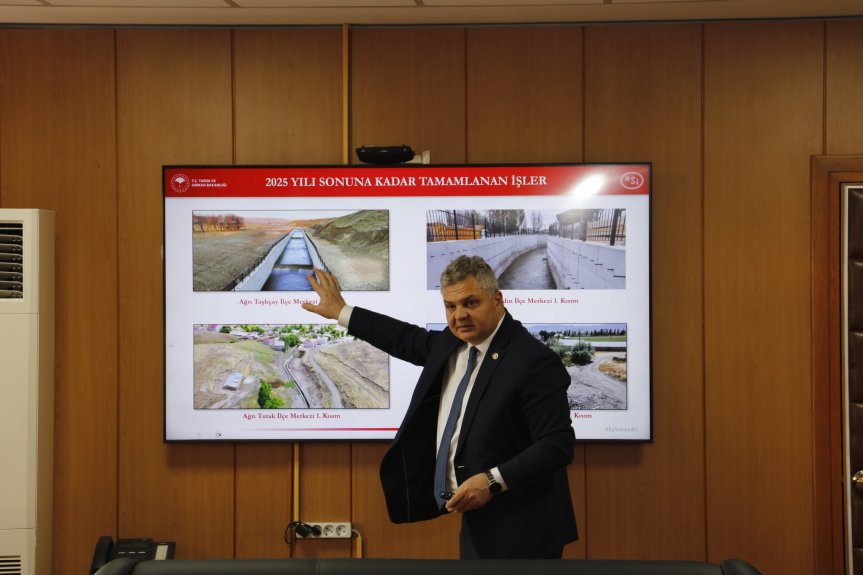 Ağrı Valisi Bozkurt, DSİ 8. Bölge Müdürlüğünü ziyaret etti 3