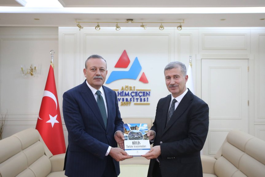 AİÇÜ ile Bitlis Eren Üniversitesi Arasında Ortak Projeler Görüşüldü 1