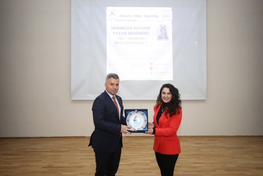 AİÇÜ Springer Nature Yazar Semineri 1