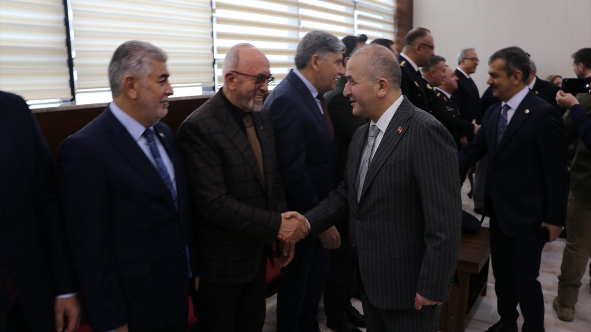 Elazığ'da bayramlaşma programı düzenlendi