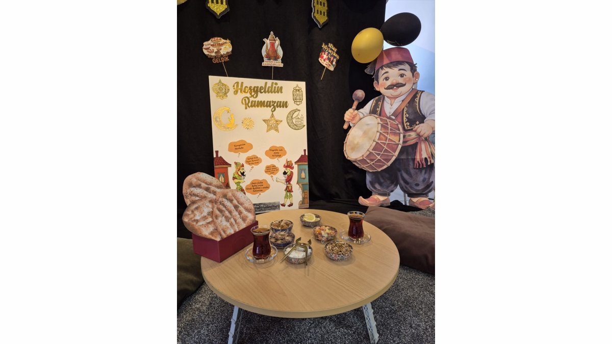 Erzurum'da okullarda ramazan coşkusu devam ediyor