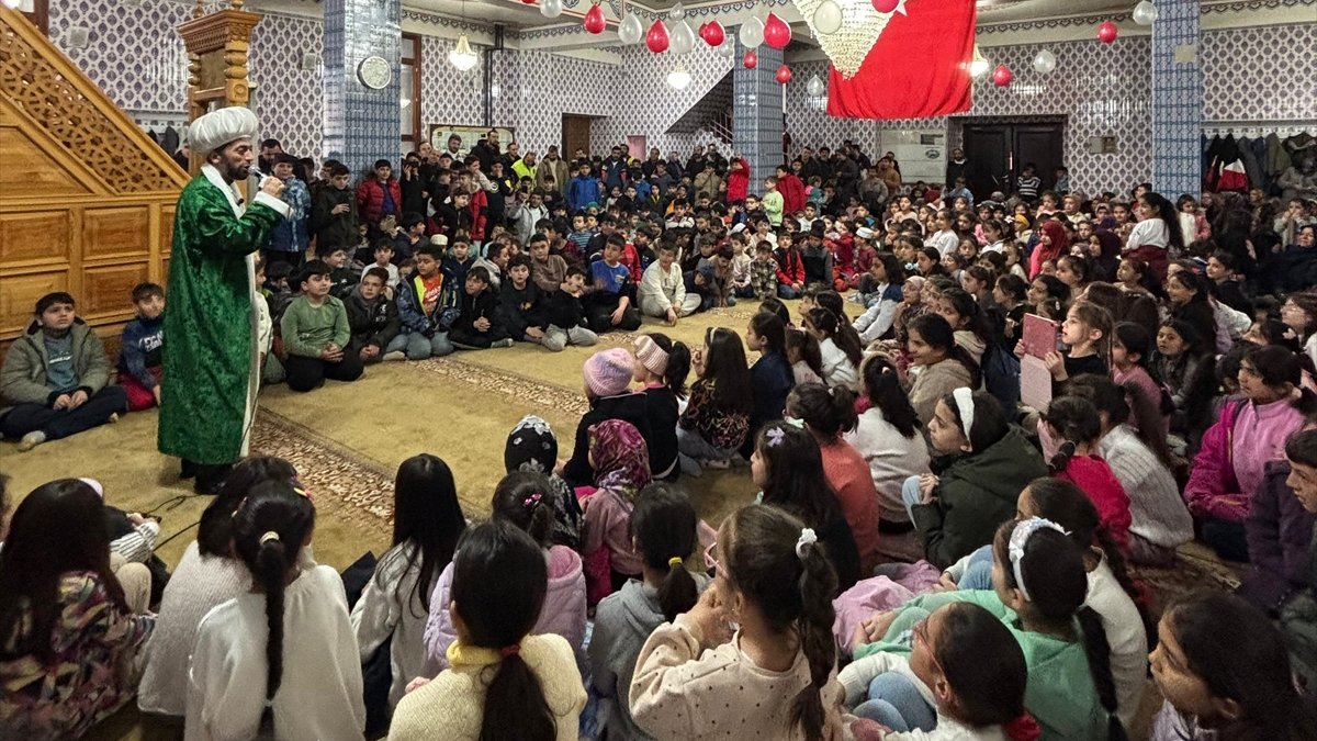 Sarıkamış'ta Cami çocuk buluşması etkinliği düzenlendi