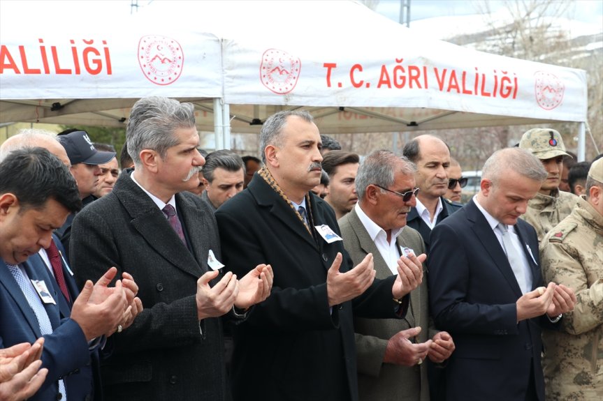 koruma memuru Yiğit, infaz mezarı anıldı Ağrı