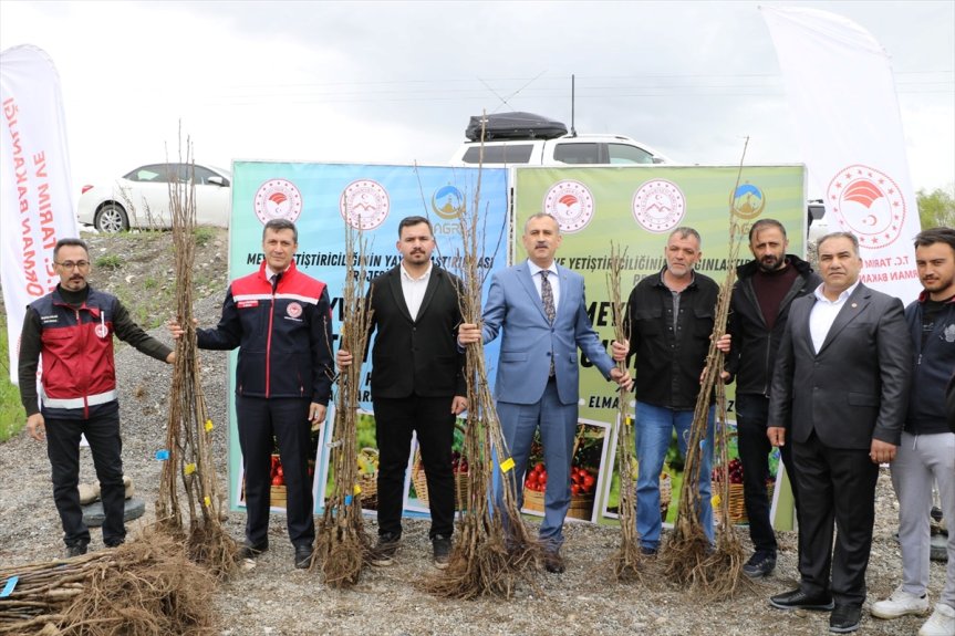 amacıyla meyve yetiştiriciliğinin desteği Ağrı