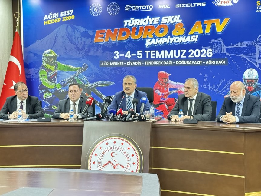 tanıtımı Türkiye ilk Enduro ve Ağrı Şampiyonası