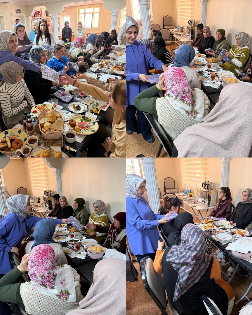 Taşlıçay Kaymakamı Kılıç, ADEM kursiyerleriyle bir araya geldi 1