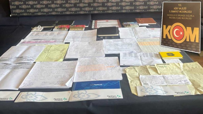 Ağrı'da Tefecilik Operasyonu, 8 kişi gözaltına alındı