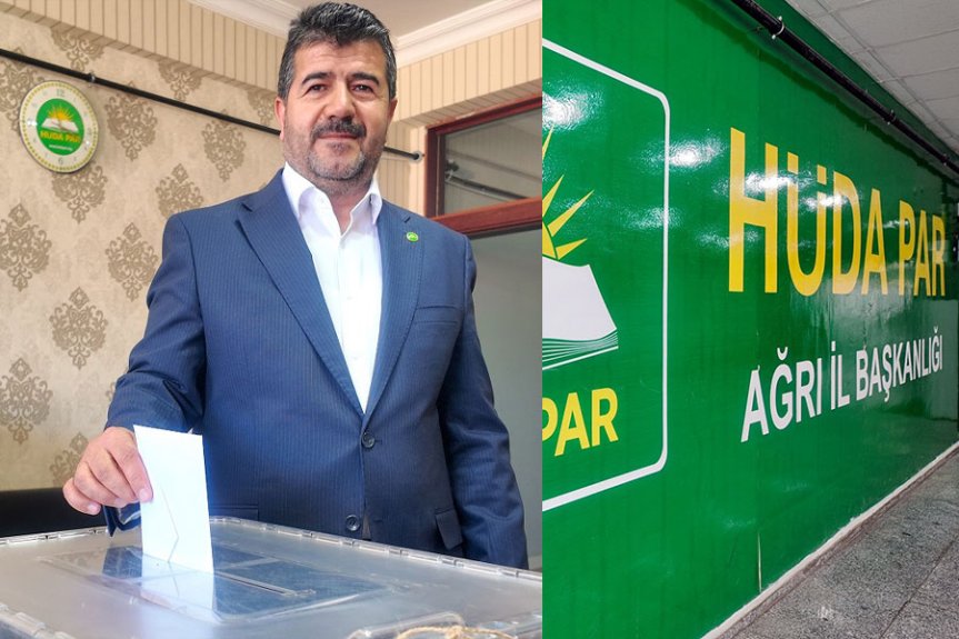 Ahmet Karhan ağrı merkez hüdapar başkanı