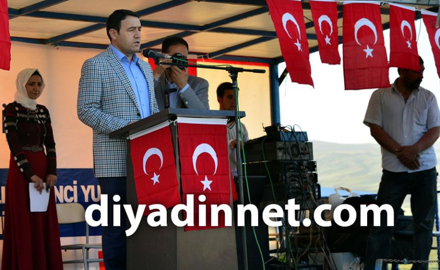 Diyadin Anadolu İmam Hatip Lisesi temel atma töreninde Vali Musa Işın konuşması