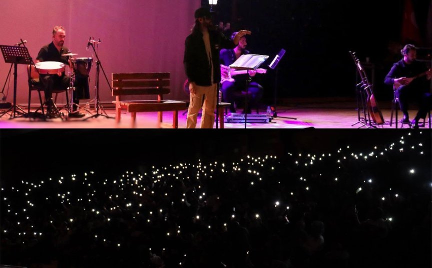 Hiraizerdüş, 2025-2026 Akademik Yılı Açılış Töreni konserinde Ağrı'da öğrencilerle buluştu