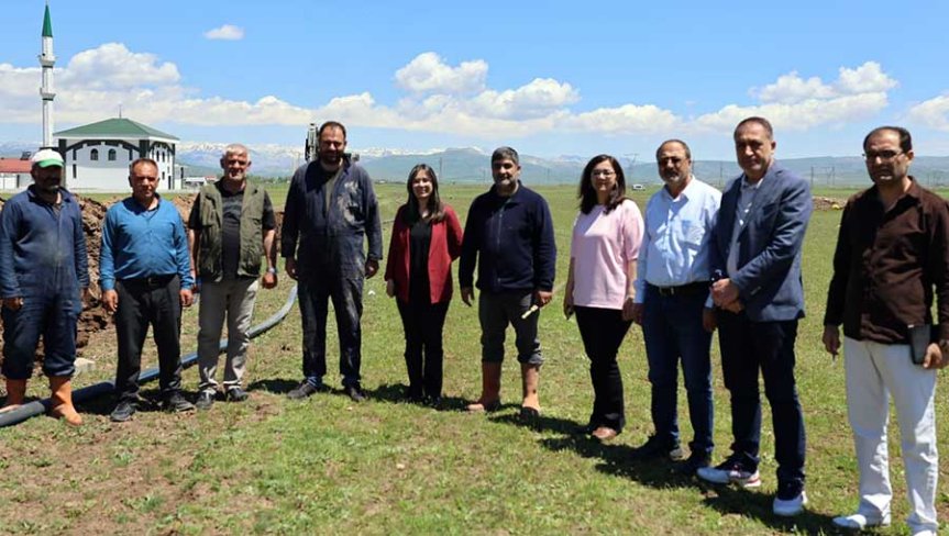 Kazım Karabekir Mahallesi'nde su sorununun çözümü için tamamlanan altyapı çalışması