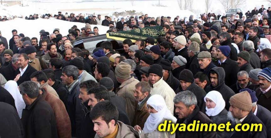 Mehmet Gündoğdu'nun cenazesi, Diyadin Aşağı Akpazar'da kalabalık bir katılımla toprağa verildi.